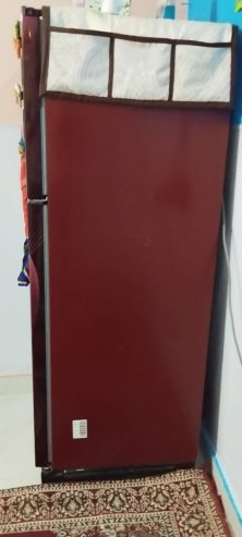 Samsung – Inverter- Freezer Fridge Convertible- Double Door 265 Ltrs Maroon Color- Almost Like New –