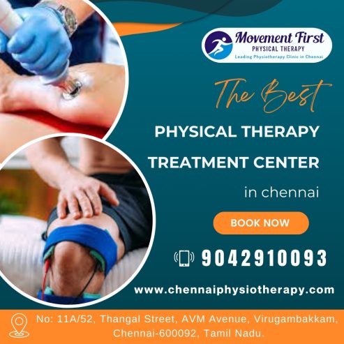 Best Physiotherapy Treatment Center in Chennai