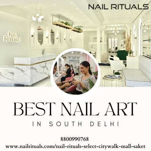 Best Nail Art Salon in South Delhi