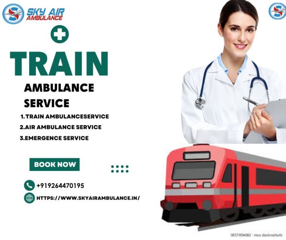 Sky Train Ambulance in Kolkata Offers Outstanding Assistance to Patients