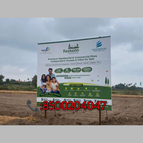 Open Plots for sale In Kongarakalan #Adibatla #Wonderla#Inside ORR – Hyderabad-8500204047